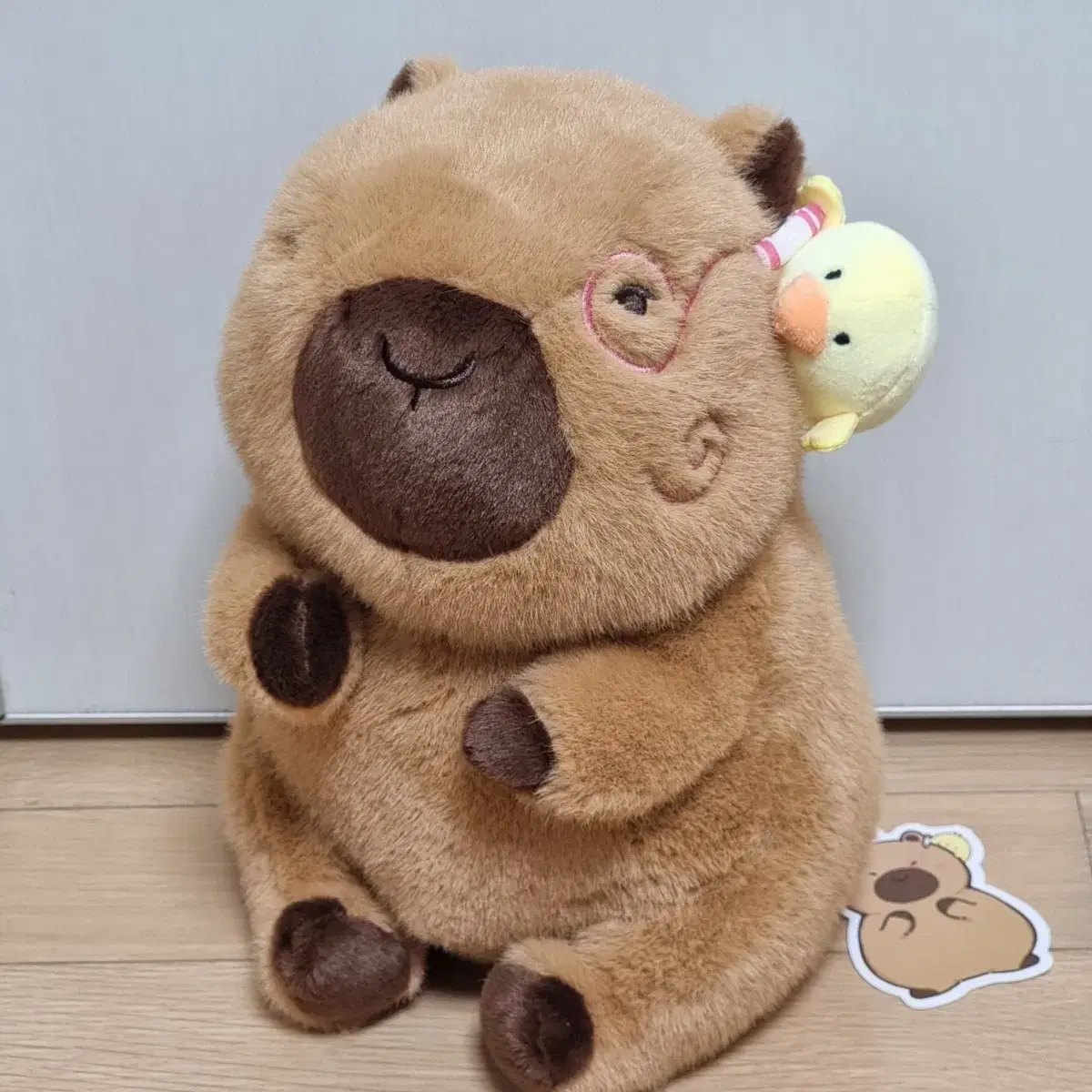 낙서 카피바라 인형 27cm 새상품